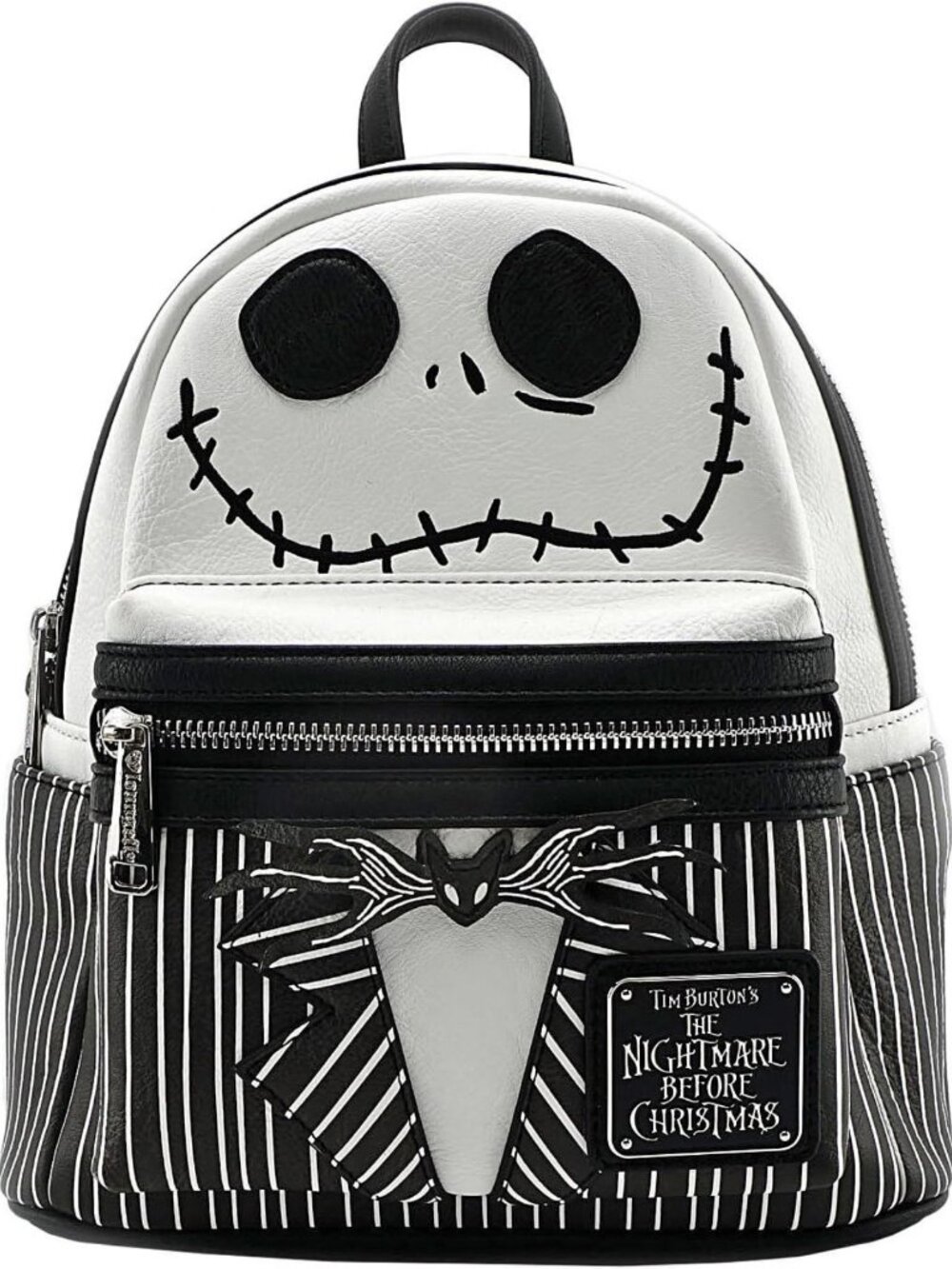 Jack Skellington Cosplay Faux Leather Backpack - Nightmare Before Christmas